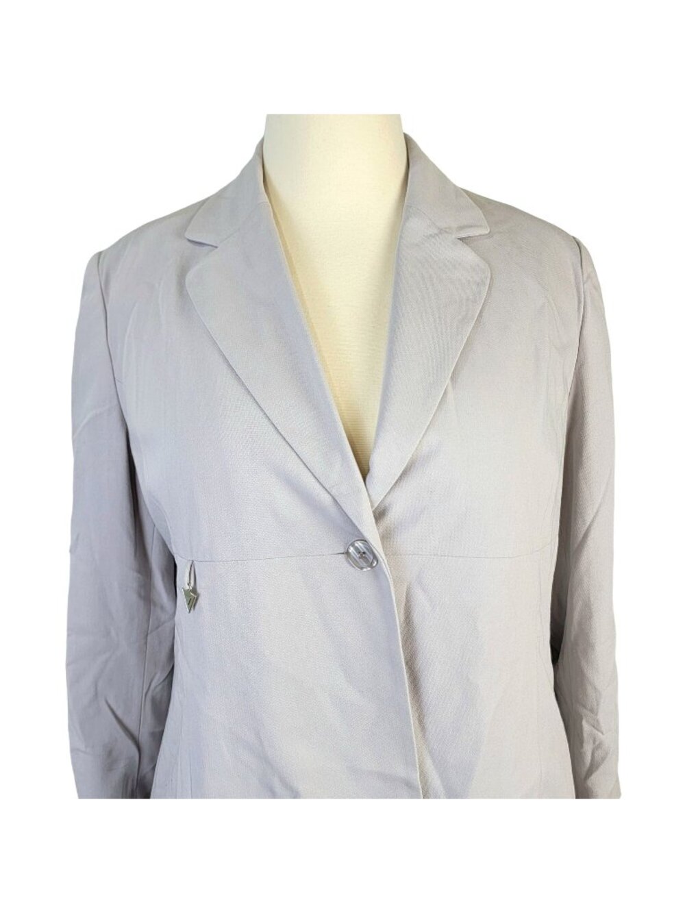 Vintage 90s Blazer Jacket Women 24W Plus 3X Suit Coat Formal Work Office Fall 24